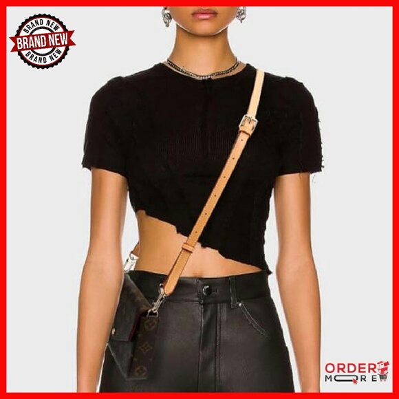 Adjustable Leather Shoulder Strap Replacement for Handbags, 43-52 Inches - Picture 3 of 8